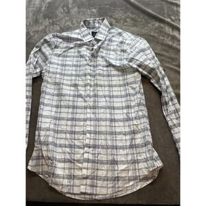 Men's Armani Exchange Long Sleeve Shirt Size Small S‎ Slim fit Button Down